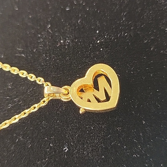 Michael Kors Gold Tone Necklace 17" - Picture 8 of 9